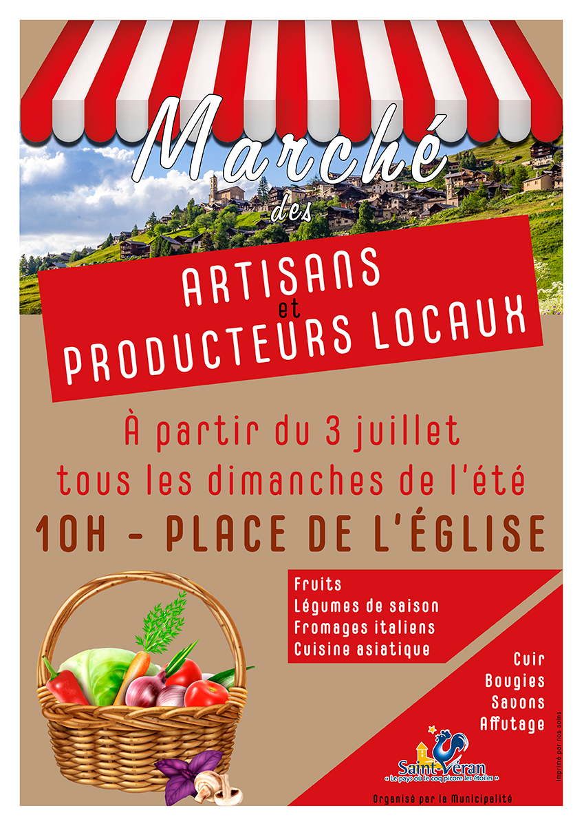 Affiche marché 2022